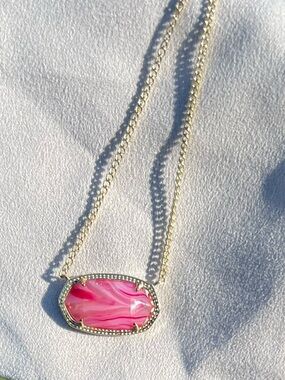 Kendra Scott pink banded agate Dylan